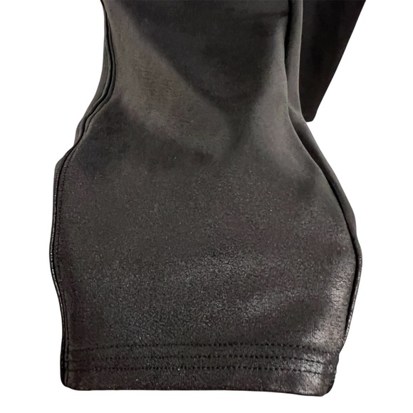 SPANX Black Faux Leather Leggings - Picture 5 of 11